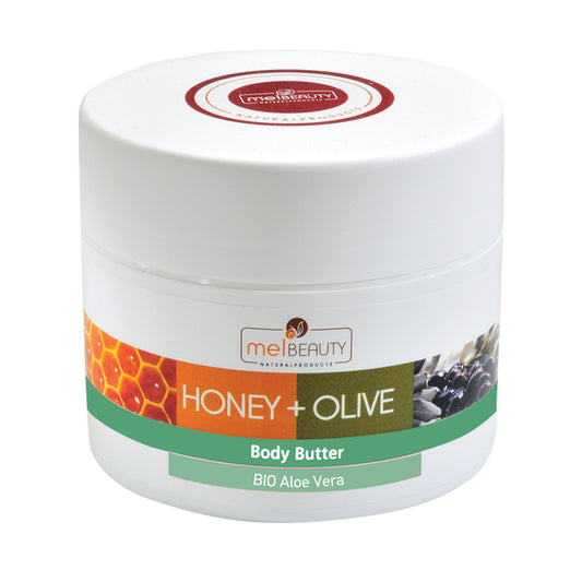 Κρέμα Body Butter HONEY & OLIVE ALOE VERA με BIO μέλι και ελαιόλαδο 200ml